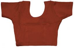 Stretch Choli  Burnt Orange